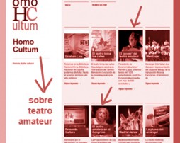 Entrevista al Presidente de escenamateur en la Revista cultural digital HomoCultum