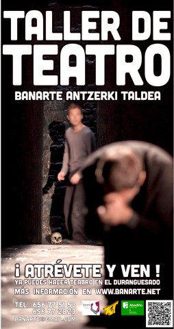 Banarte Antzerki Taldea pone en marcha el 8ª Taller de Teatro y curso de Voz y canto