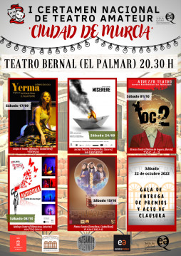 1º CERTAMEN NACIONAL DE TEATRO AMATEUR ´CIUDAD DE MURCIA´