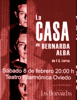 Las Bernardas con La casa de Bernarda Alba en Oviedo