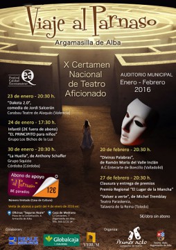 X Certamen Nacional de Teatro Aficionado “Viaje al Parnaso”