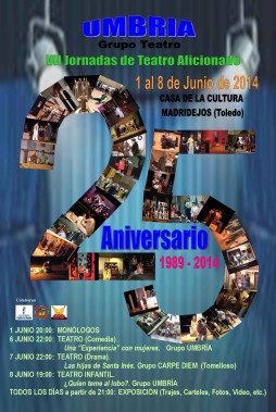 UMBRIA teatro, 25 años sobre el escenario