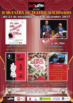 UGTeatro organiza la II Muestra de Teatro Aficionado, del 23 Nov. al 14 Dic.