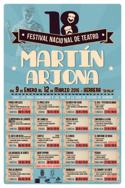 XVIII FESTIVAL NACIONAL DE TEATRO MARTÍN ARJONA 2016