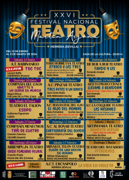 XXVI edición del FESTIVAL NACIONAL DE TEATRO MARTÍN ARJONA 2024.