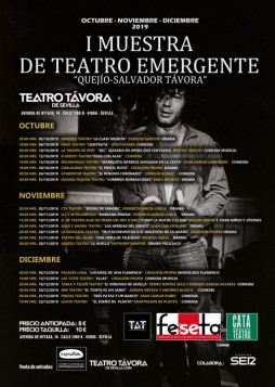  I MUESTRA DE TEATRO EMERGENTE “QUEJÍO SALVADOR TÁVORA”