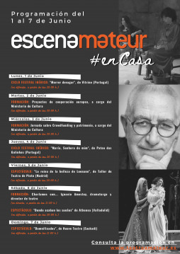 Tercera semana de ESCENAMATEUR #enCasa