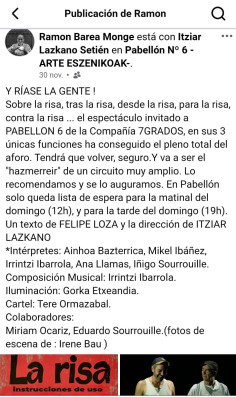 LA RISA, Instrucciones de uso
